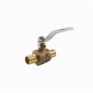 JOMAR 103-526PG 2-Piece Crimp Valve 1-1/4" Brass 400 PSI 180F PEX Connection