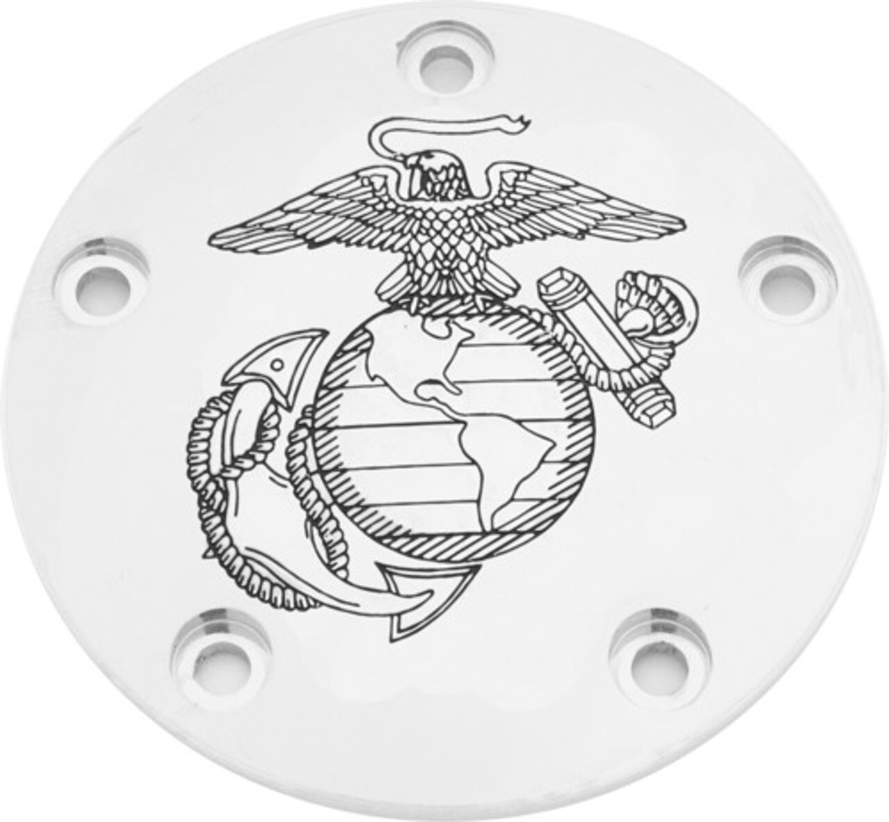 Chrome Marine EGA Timer Points Cover Custom Engraving MAR01-04