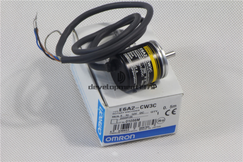 ONE New OMRON E6A2-CW3C 200P/R Rotary Encoder E6A2CW3C