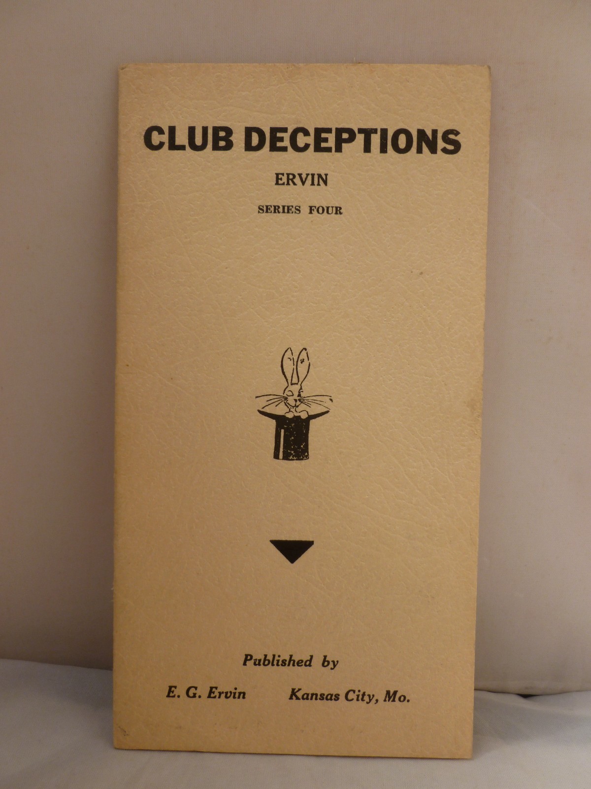 Club Deceptions - Ervin - Series 4 - James B Findlay Bookplate