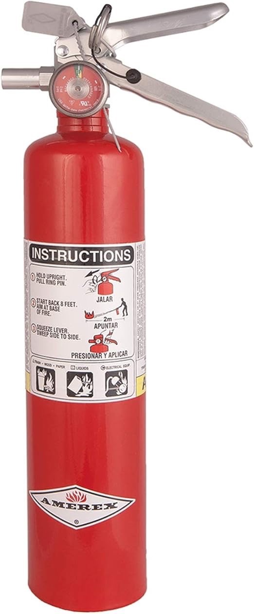 NEW AMEREX O.E.M. LOWER VALVE HANDLE COMPLETE ASSEMBLY 5-10lb FIRE EXTINGUISHER