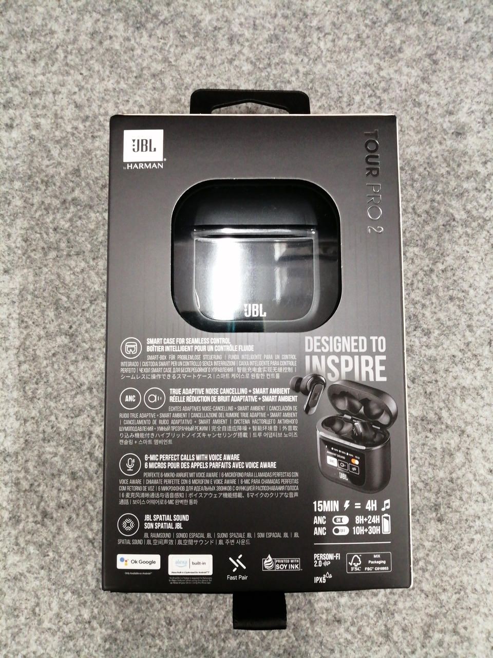 JBL Wireless Earbuds TOUR PRO2 Used