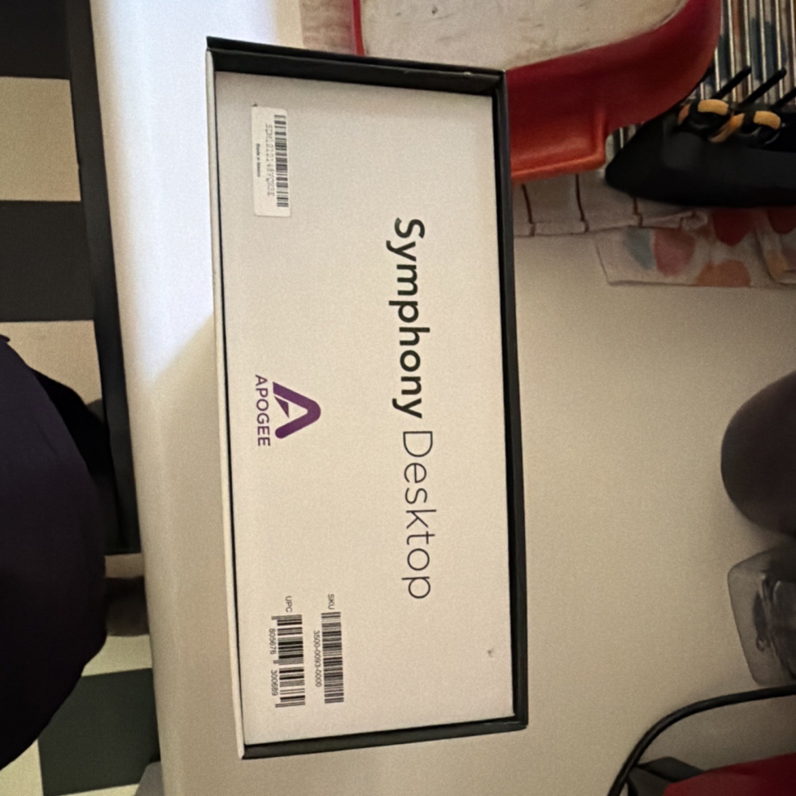 Apogee Symphony Desktop USB Audio Interface Touch Screen DSP 2 Mic Inputs USB-C
