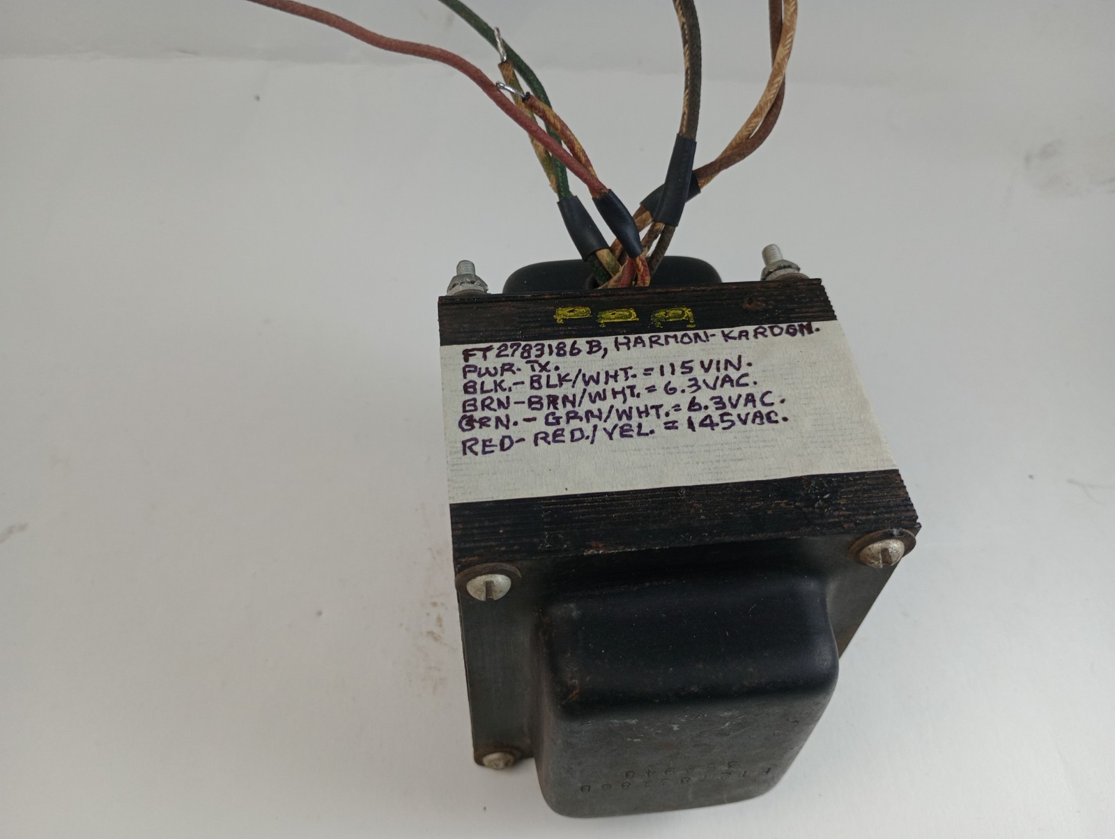 1 Harmon Kardon FT2783186B Power Transformer -Tests Good