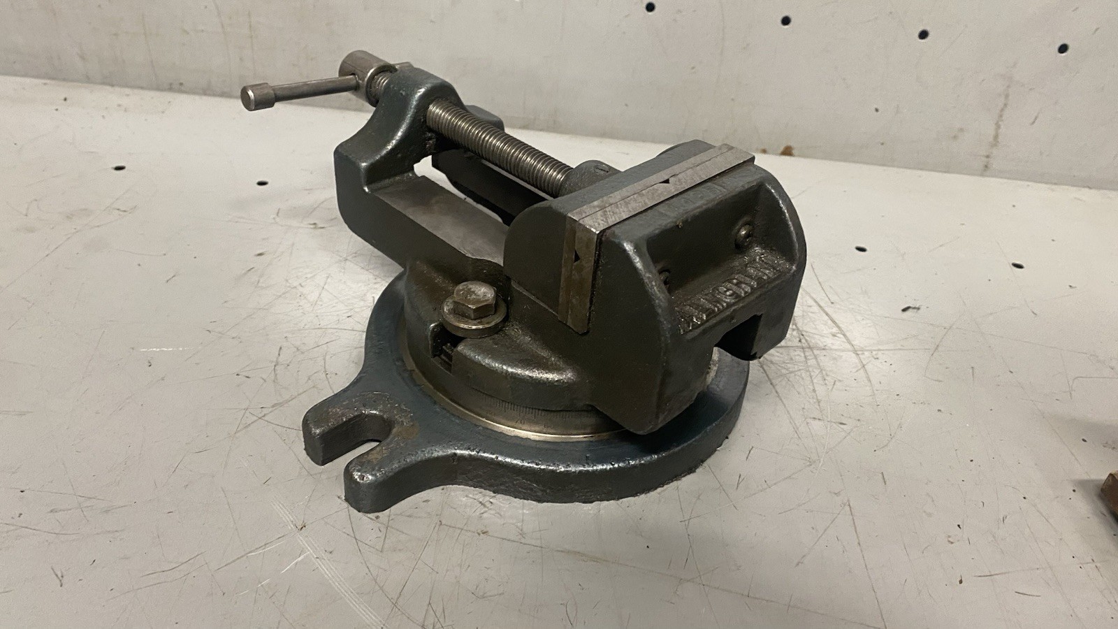 Palmgren Drill Press, Shaper Vise Swivel Base Small Milling Machine Vise 3” Jaws