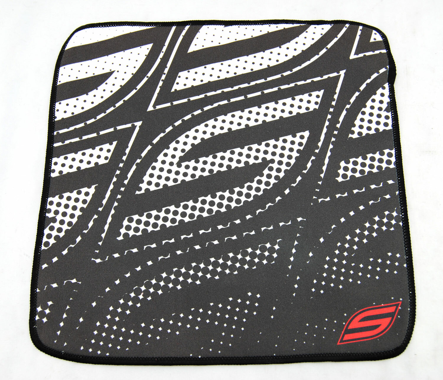 Social Paintball Microfiber Lens Cleaning Cloth Racer Black White NEW