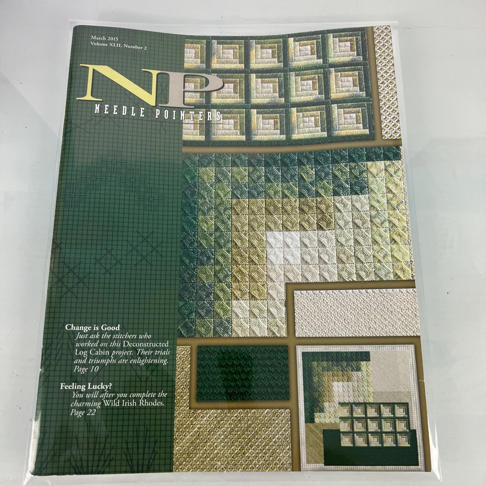 March 2015 NEEDLE POINTERS magazine by The American Needlepoint Guild Inc.