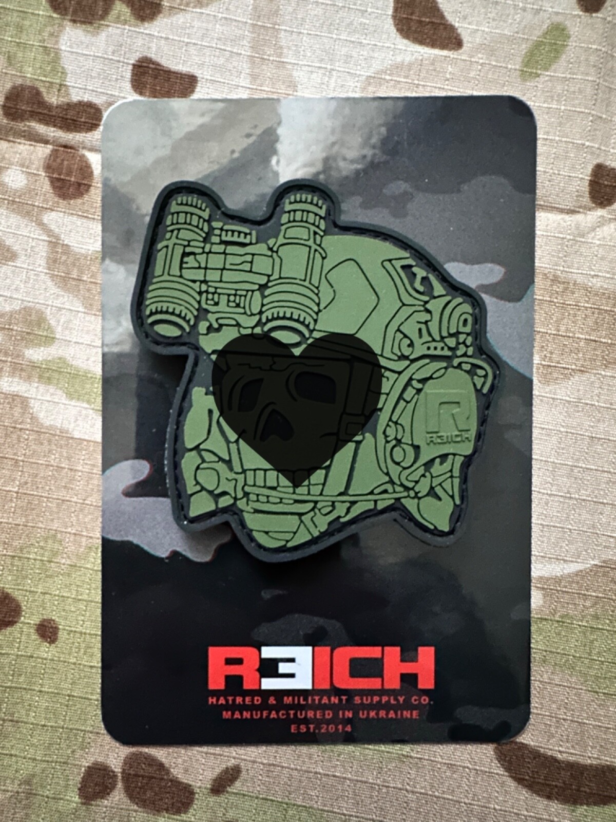 Tactical PVC Patch TTK+DTNVS gen.1 R3ICH