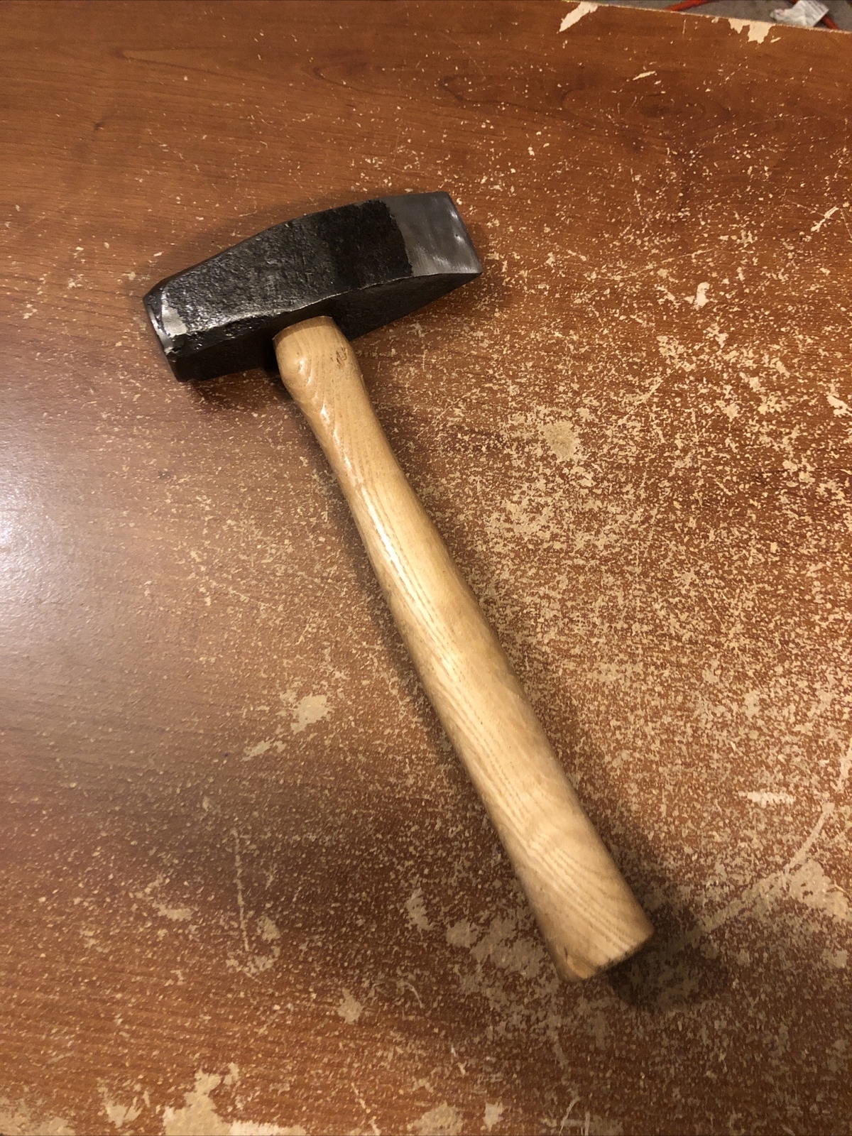 Vintage Blacksmith Cut Hammer Stamped Lehigh Valley Railroad