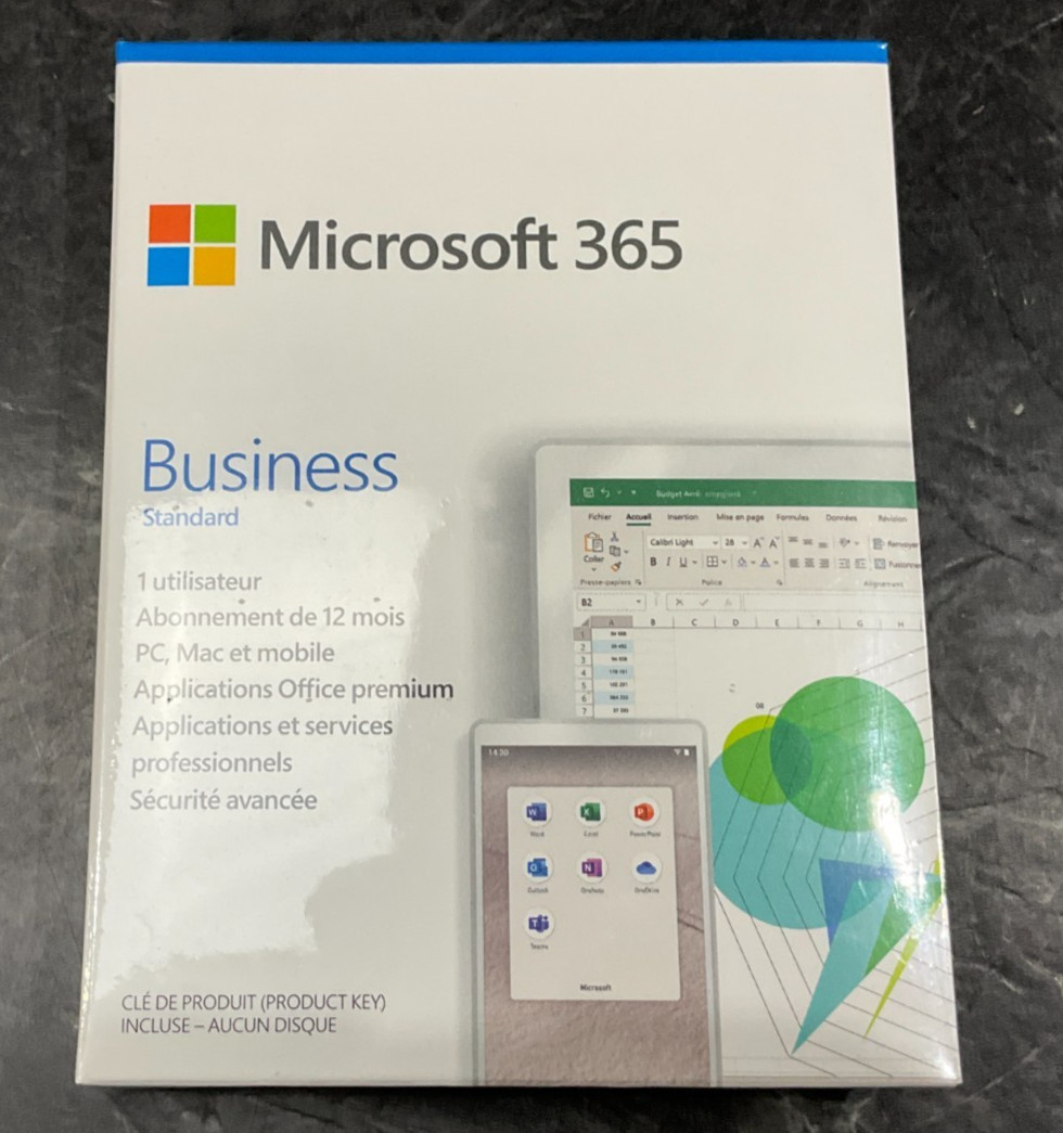 Microsoft 365 Business Standard 1 year Subscription KLQ-00505  ✅❤️️SEALED