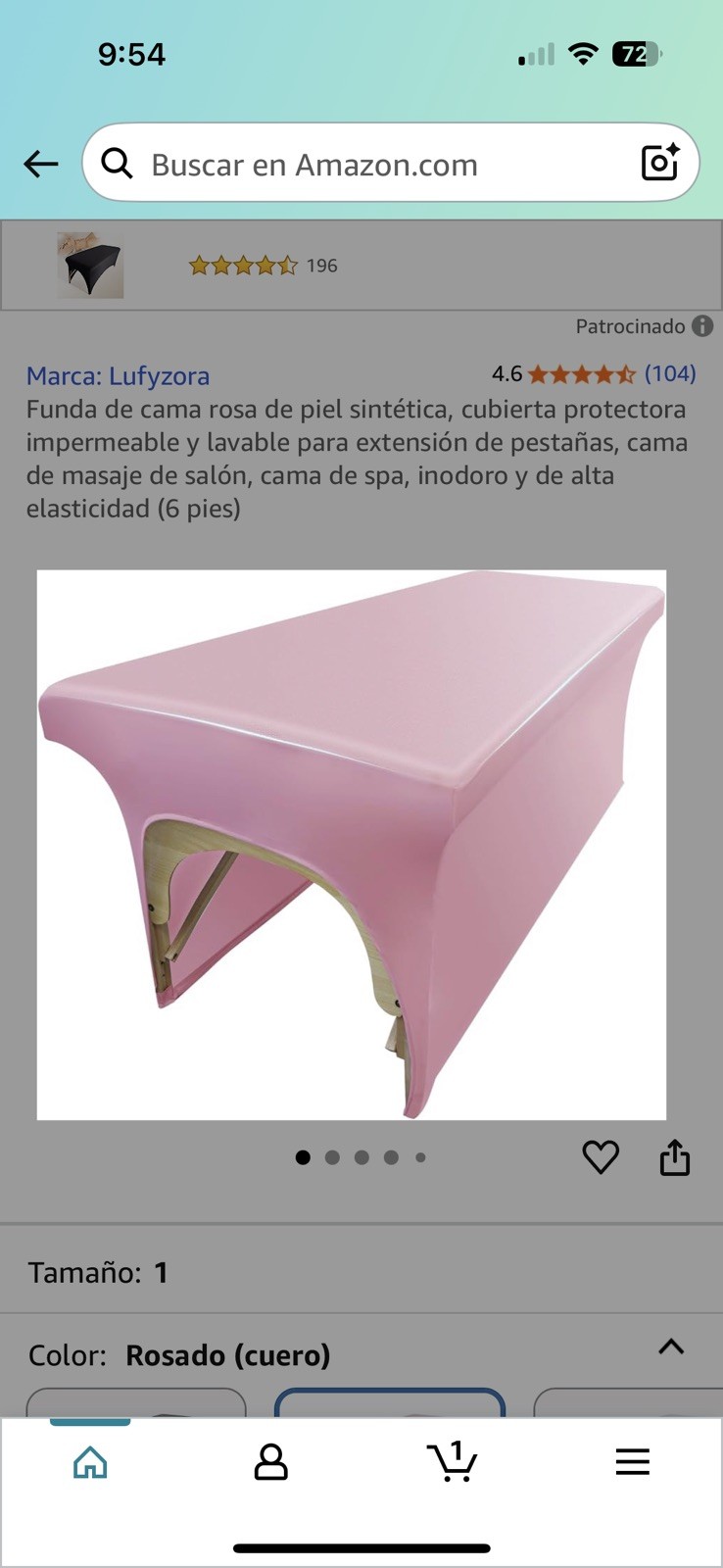 Aluminum Adjustable Massage Table Portable Salon Bed Spa Table PINK