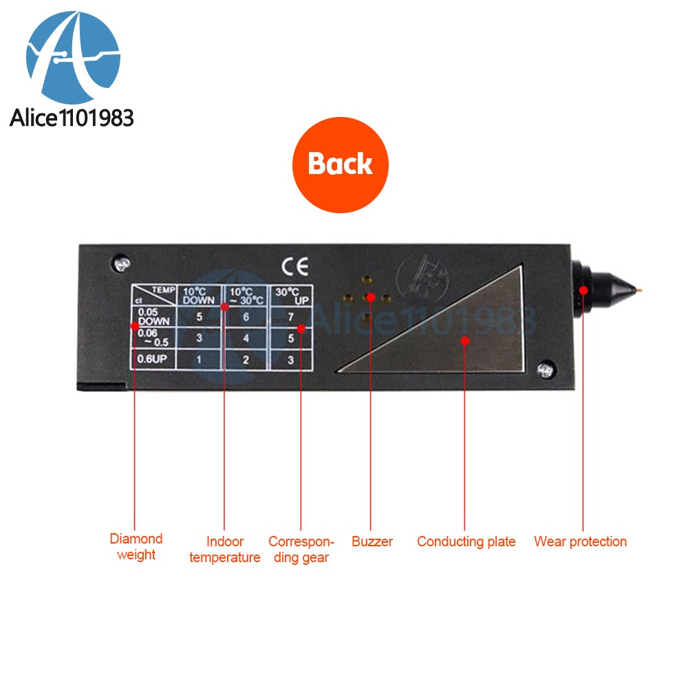 Diamond Discriminator Tester Mohs Hardness Diamond Thermal Conductivity Tester