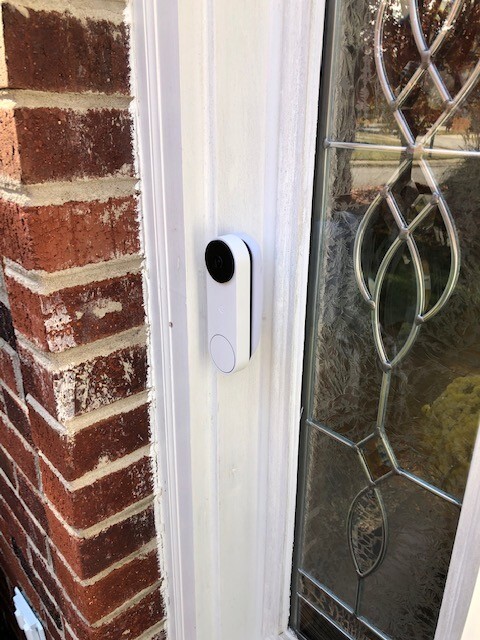 Google Nest Doorbell Gen 2 (Wired) Angle Wedge 90 Degree