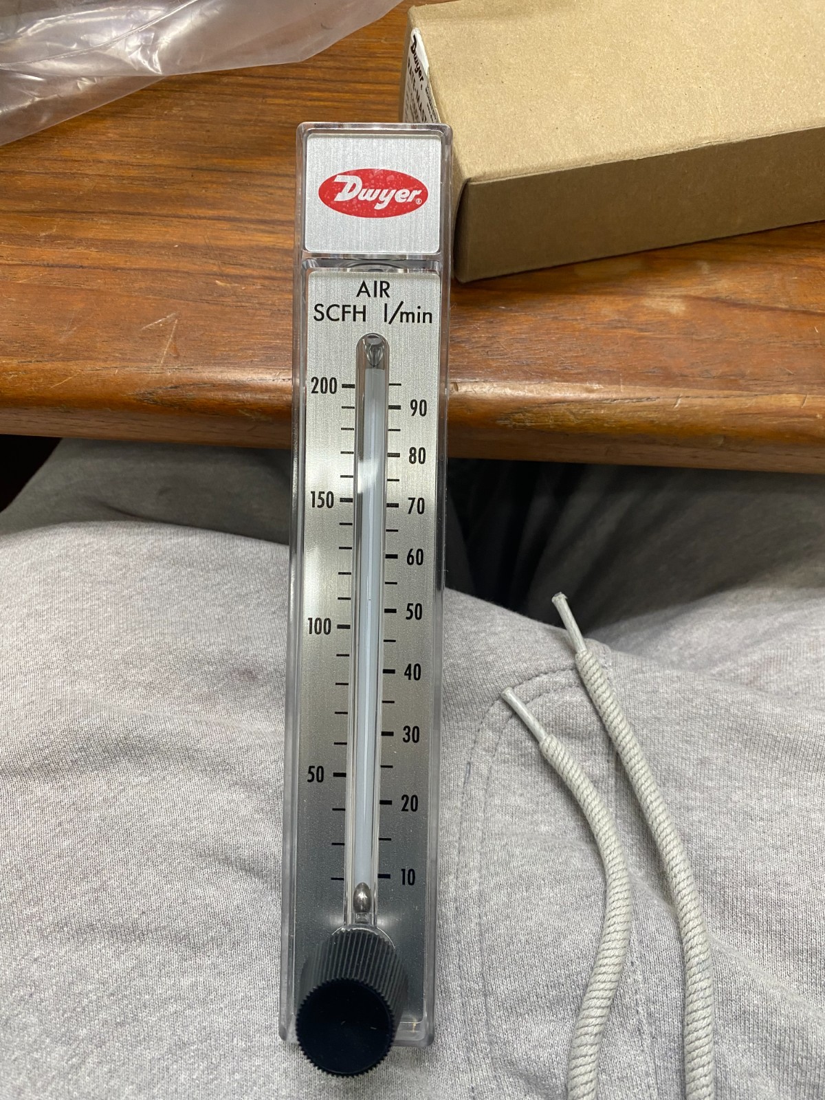 Lot of 4 Dwyer Flow Meter RMB-54D-SSV T51AD