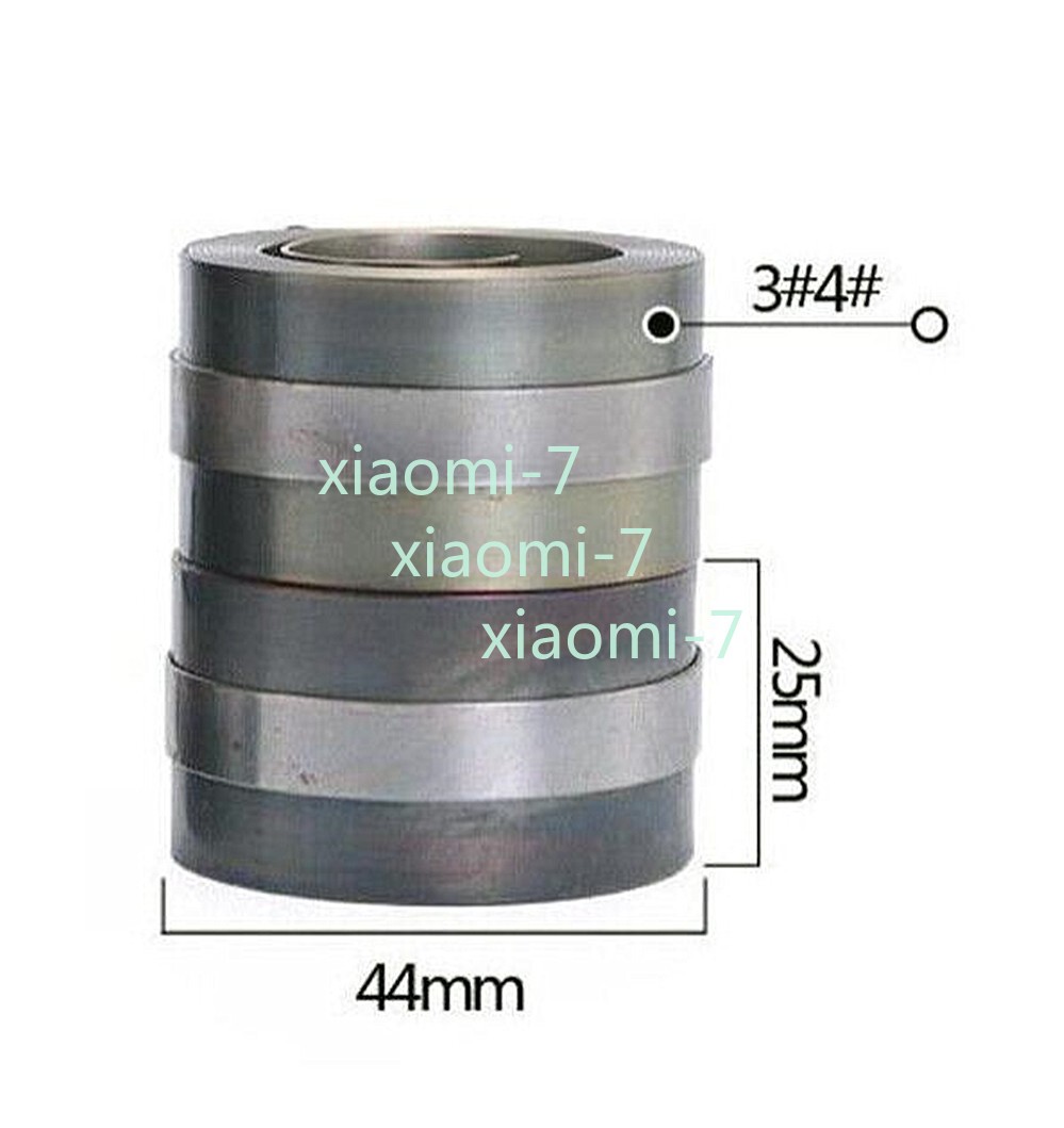 2Pc Milling Machine Tool Spindle Quill Return Clock Spring R8 25mm CNC Mill Part