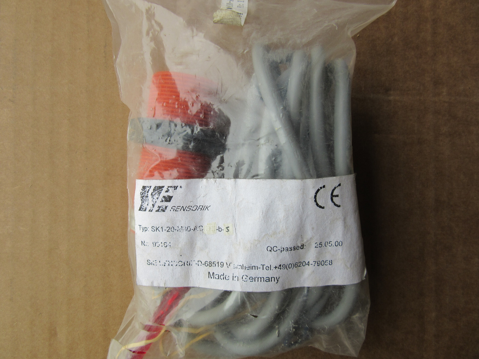 SIE Sensorik SK1-2-M30-AC-b-s Sensor PD:122325050 NEW! in Box Free Shipping