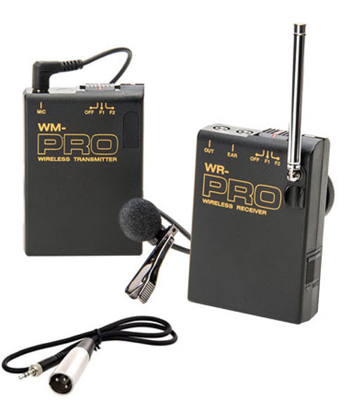 Pro XA40 WLM XLR M wireless lavalier mic for Canon XA45 XA50 XA55 XA10 XA11 cam
