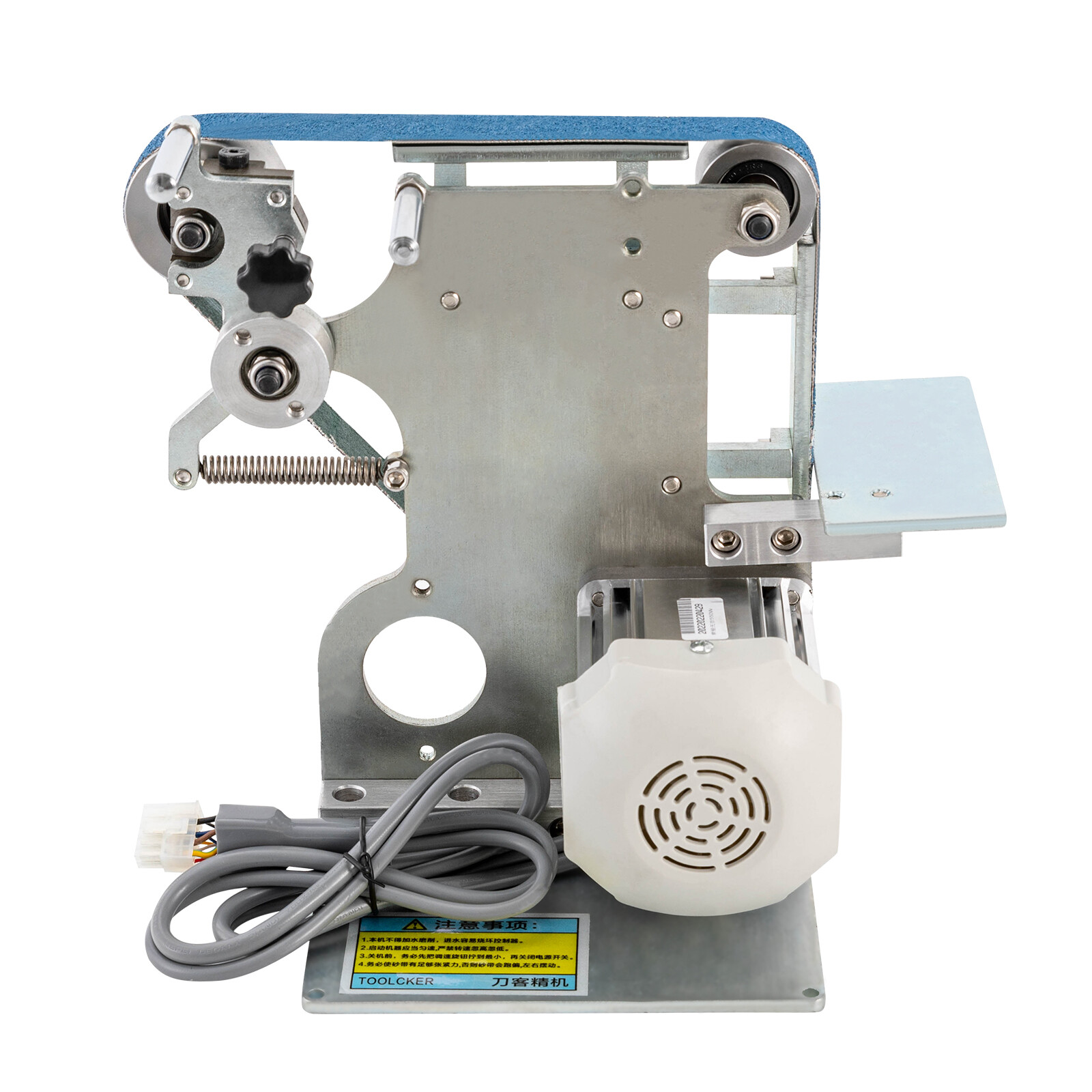 Belt Sander Bench Grinder Knife Sharpener with Large Table Polishing Sander