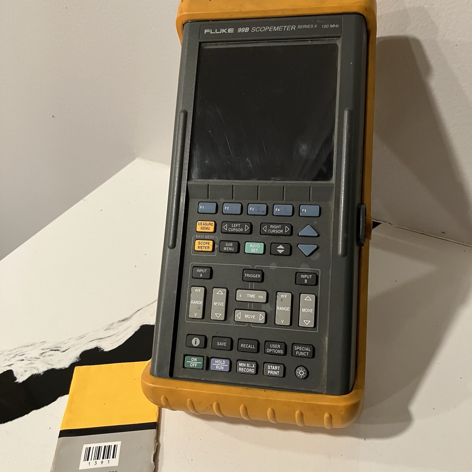 FLUKE 99 SCOPEMETER SERIES II 50MHZ W/ ACCESSORIES - Working