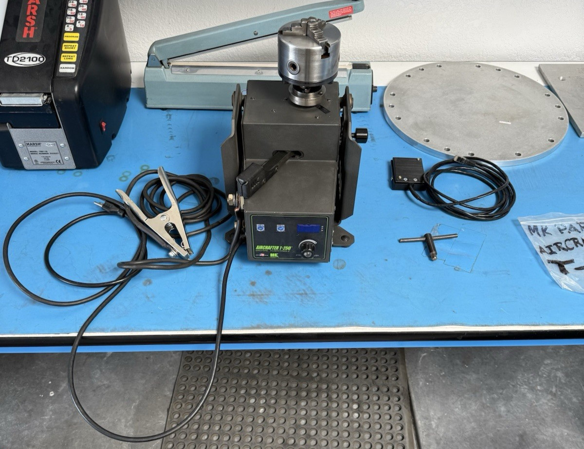 MK Products Welding Positioner Aircrafter T-250 Digital Turntable