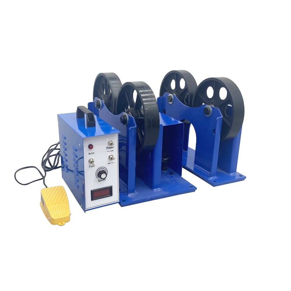 1T Welding Rotator Welding Turning Roller w/ Footpedal Switch Welding Positioner