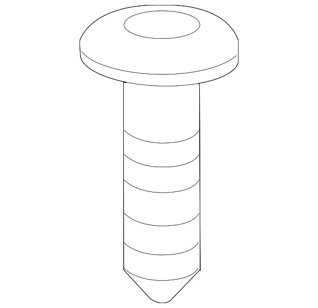 Genuine BMW Fan Shroud Screw 17-42-7-514-831