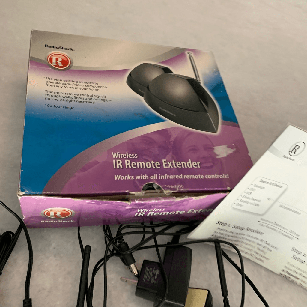Radio Shack Wireless IR Remote Extender 15-1950
