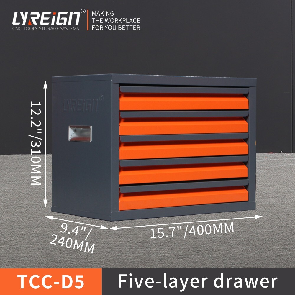 Mill cutter/Drill bitstorage cabinet cabinet parts storage Five drawers