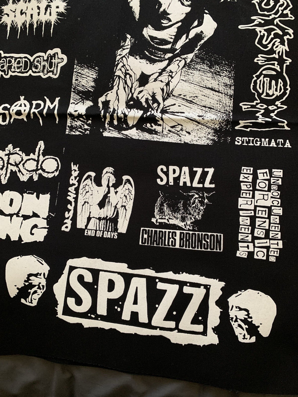 Crust Punk Patches Sheet