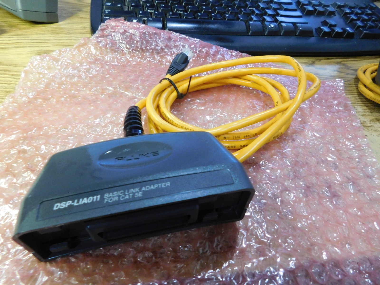 Fluke Model: DSP-LIA011  Basic Link Adapter for CAT 5E.