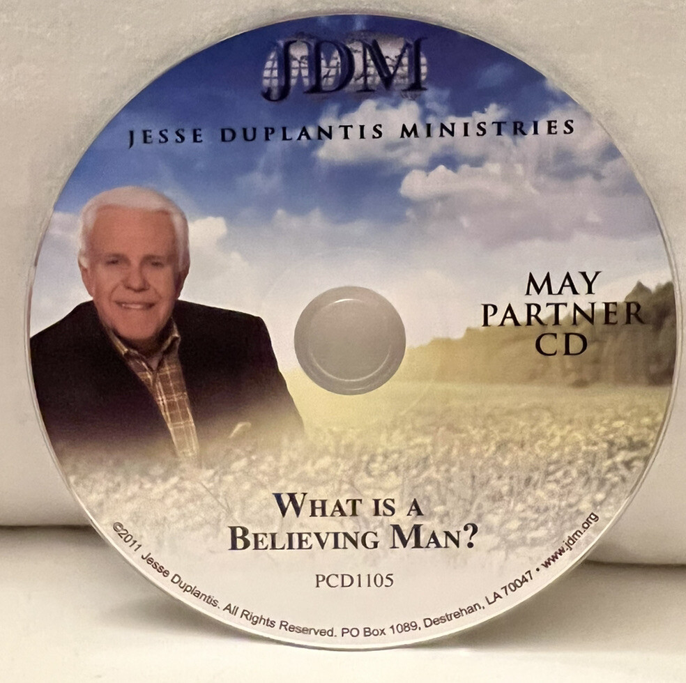 Jesse Duplantis (CD#PCD1105) Message-What Is A Believing Man?