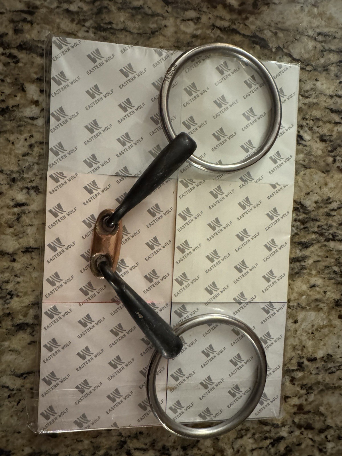 Shires Sweet Iron Loose Ring Snaffle with Copper Lozenge 5.5 Inch
