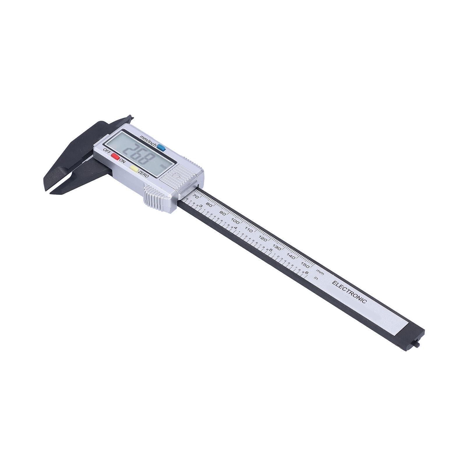 Caliper Measuring Tool LCD Display Humanized Design Lightweight Durable DIY