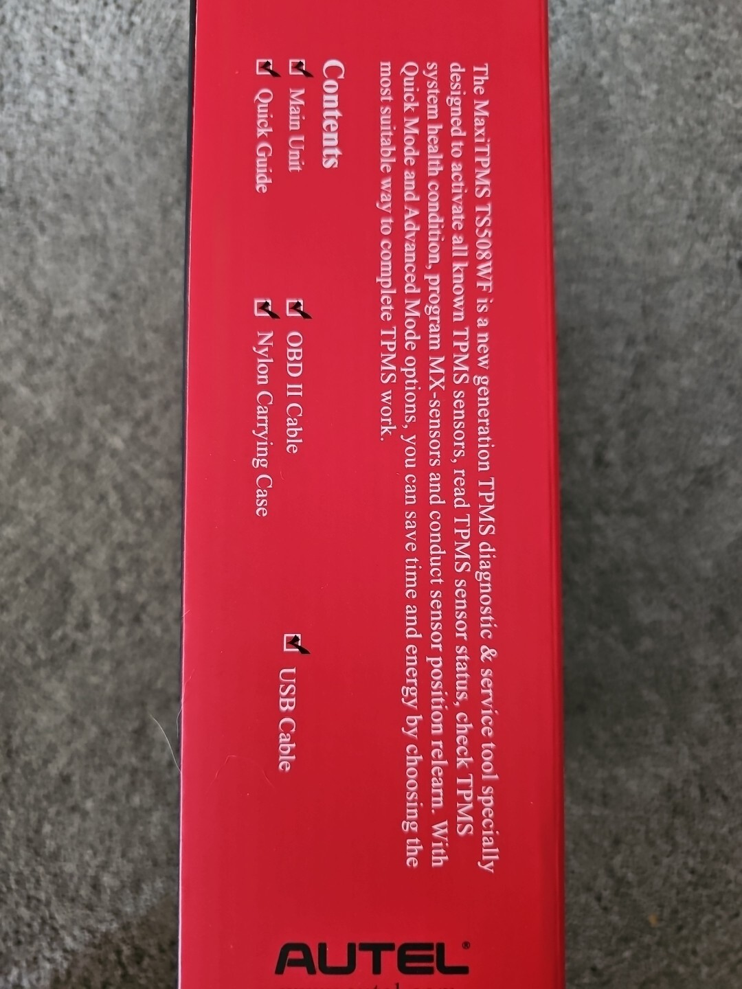 New Autel Tpms Scanner TS508WF Maxitpms