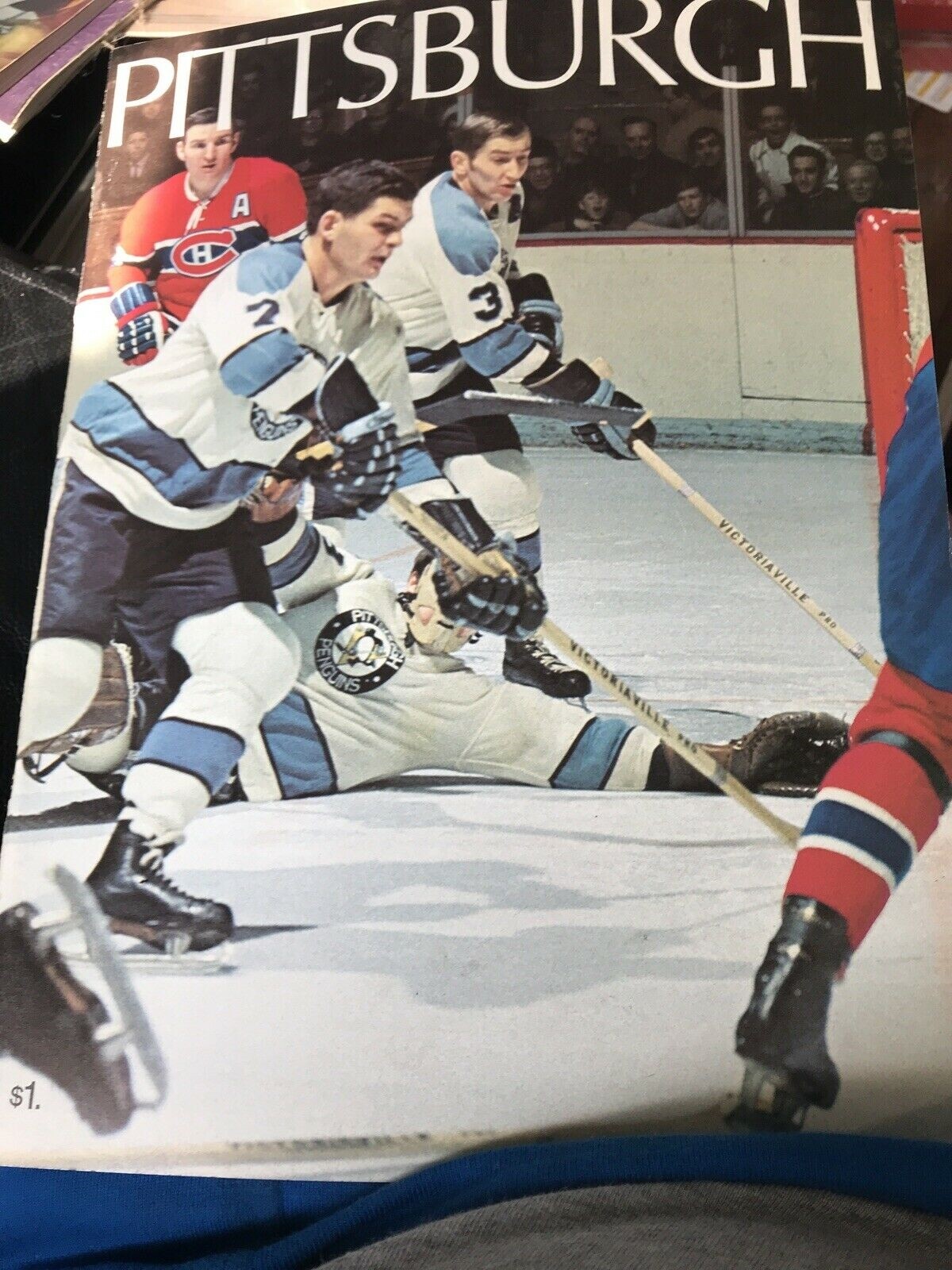 Pittsburgh Penguins Program Album Hockey 1970 Al Smith Glen Sather