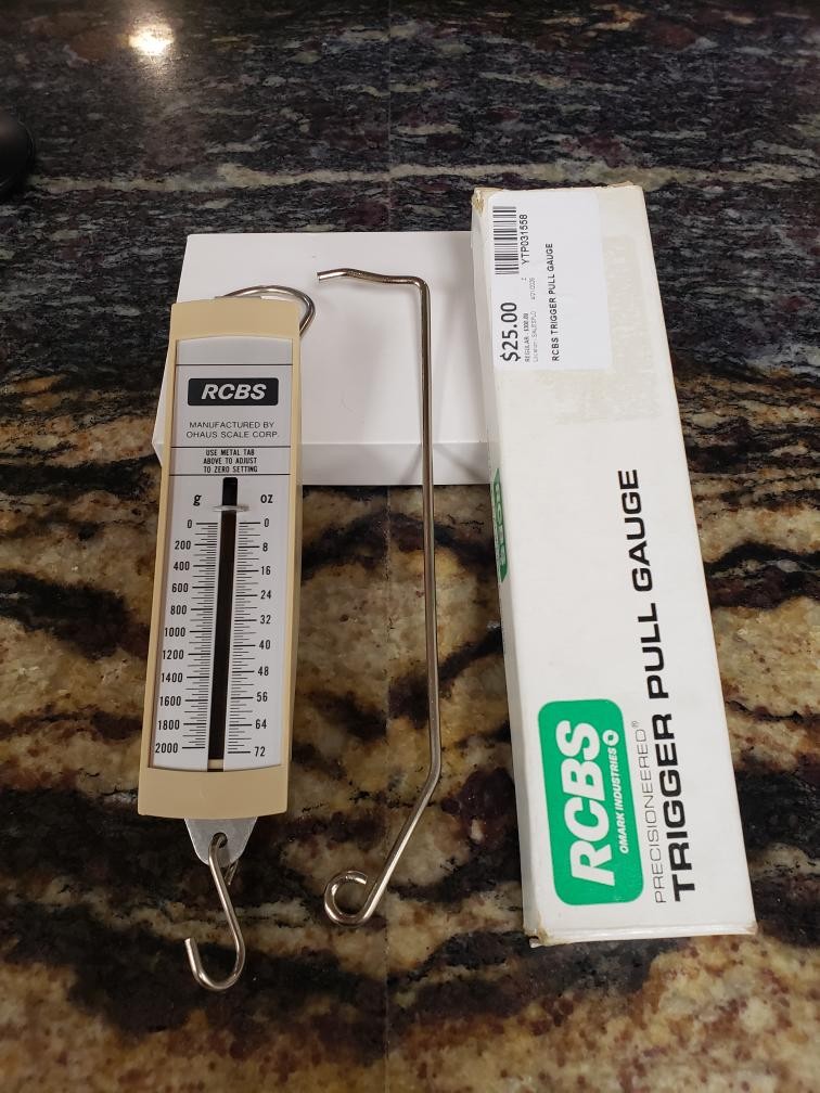 RCBS #09450 Trigger pull gauge with box