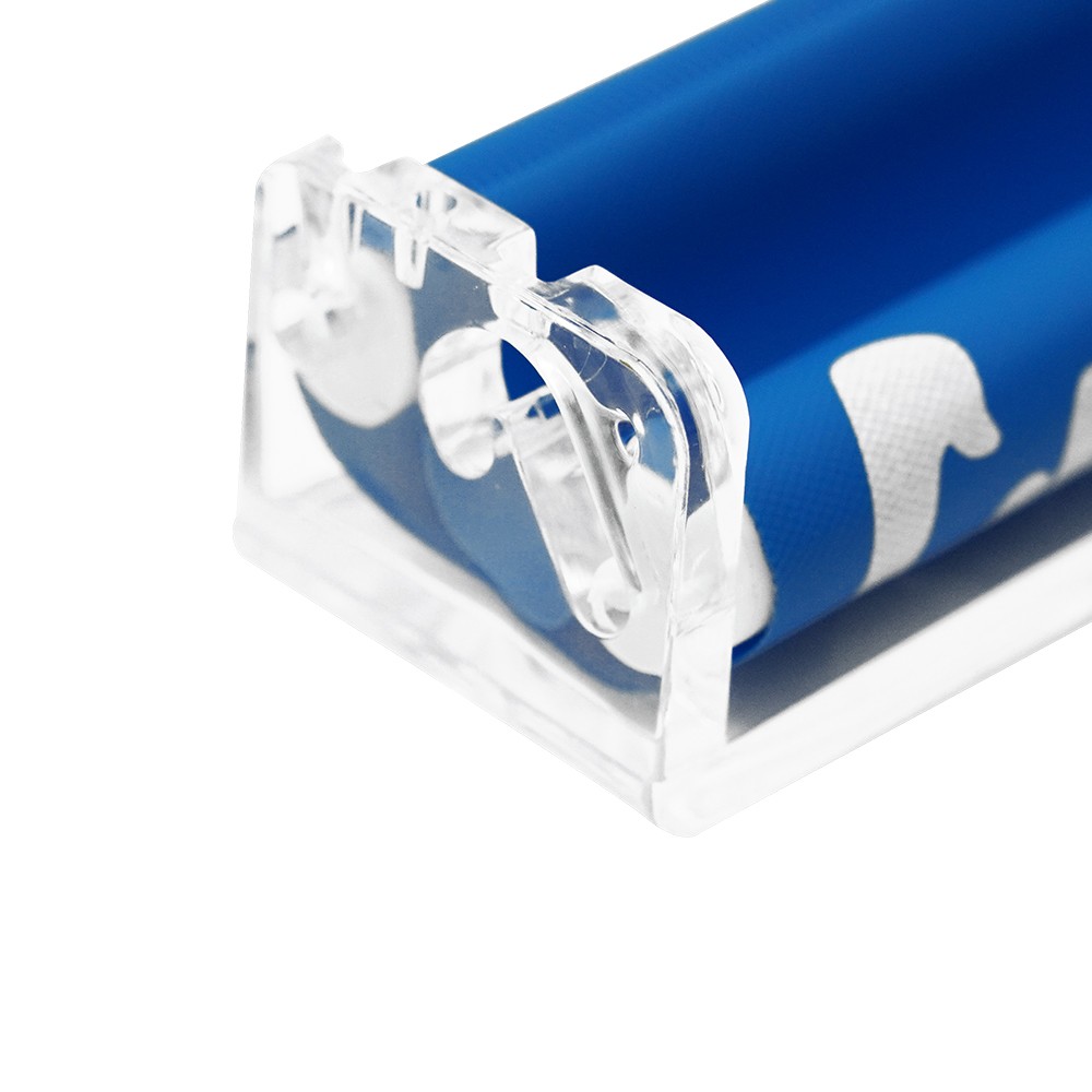 70mm Tobacco Rolling Machine Plastic Easy Handheld Cigarette Roller Blue