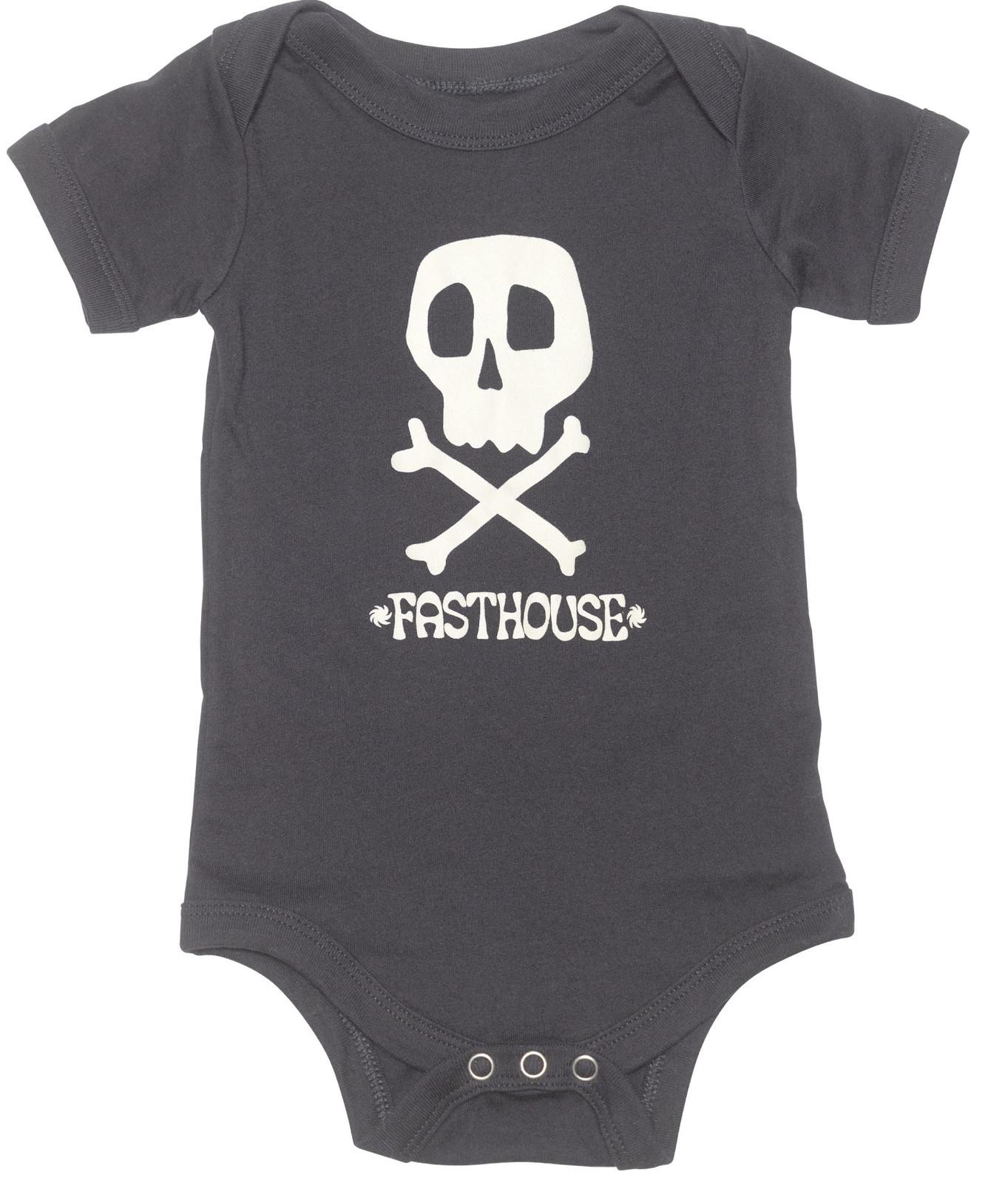 Fasthouse Lost Boy Infant Short Sleeve Onesie Black