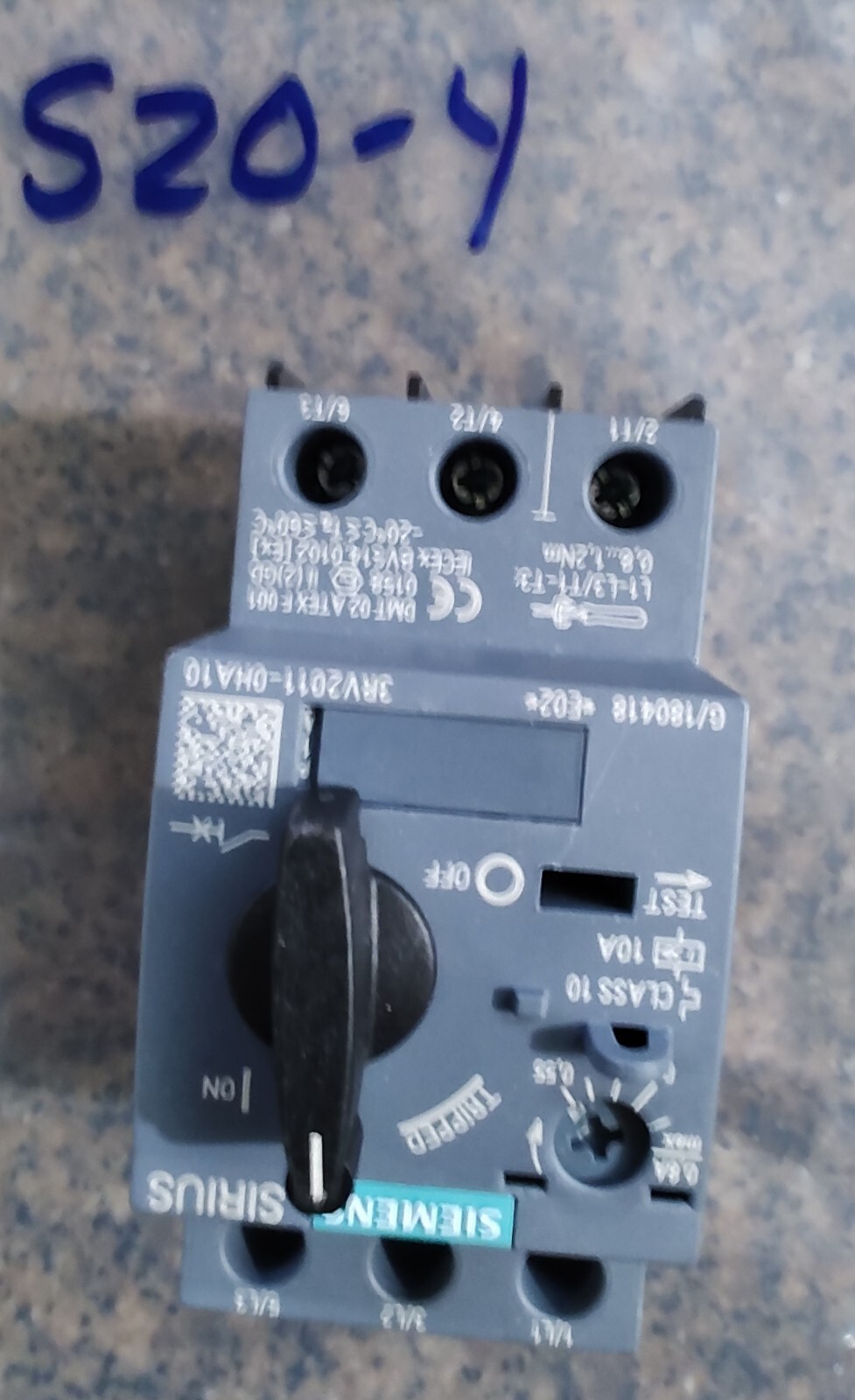 🗽SIEMENS 3RV2011-OHA10