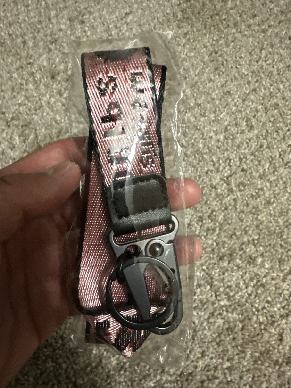 Pink | Off-White | Around the Neck Lanyard