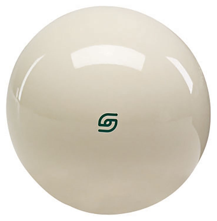 Genuine Aramith Brand Magnetic Tournament Green Logo Pool/Billiard Cue Ball
