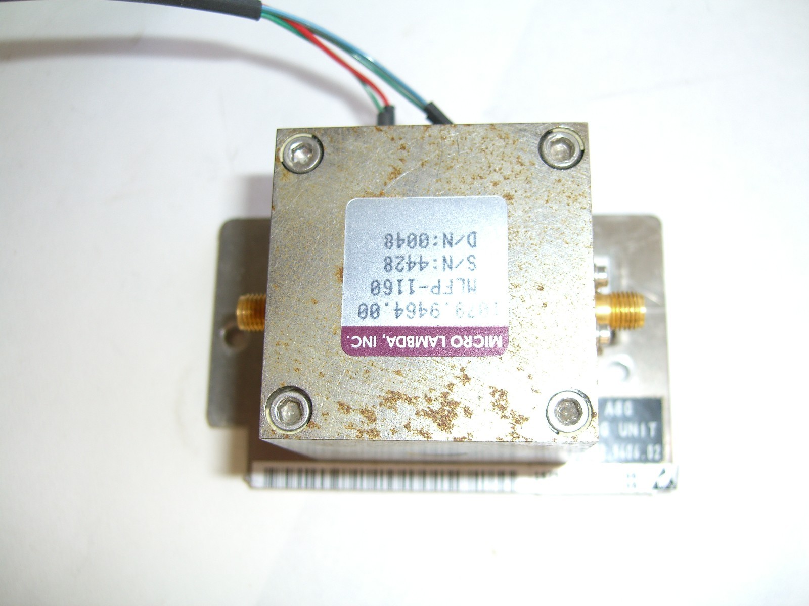 YIG FILTER 7-26.5 GHz FOR ROHDE FSEM SPECTRUM ANALYZER, MICRO LAMBDA