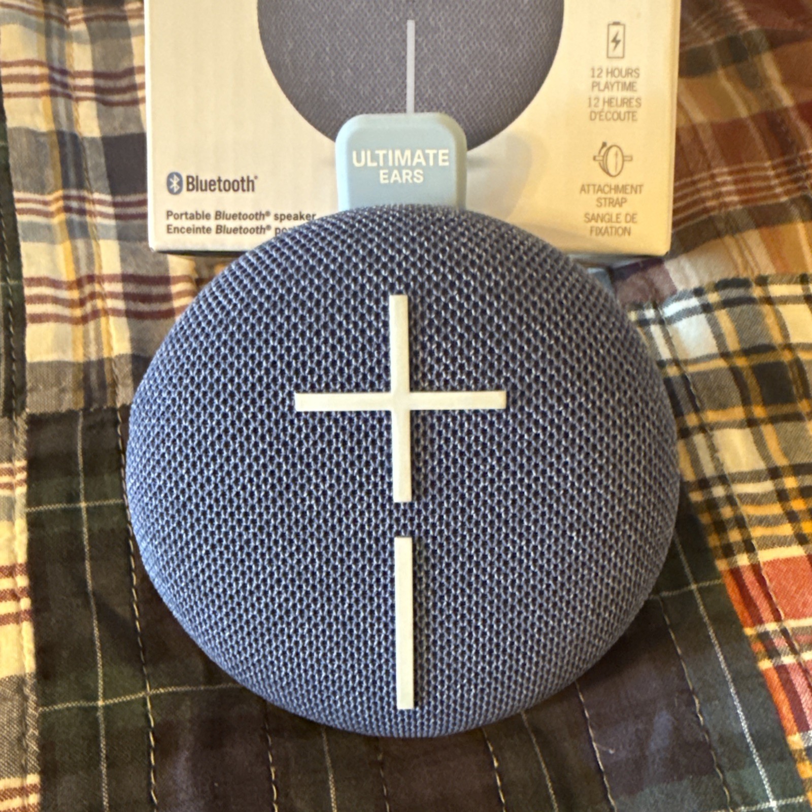 New Ultimate Ears MINIROLL Waterproof Wireless Portable Bluetooth Speaker SR0197