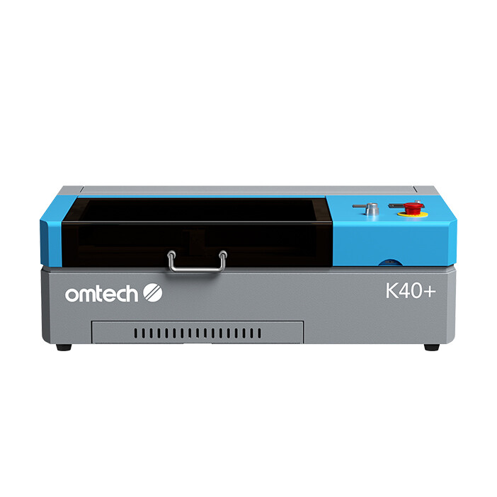 OMTech 45W CO2 Laser Engraver Cutter Engraving Machine Power Upgraded K40+, Used