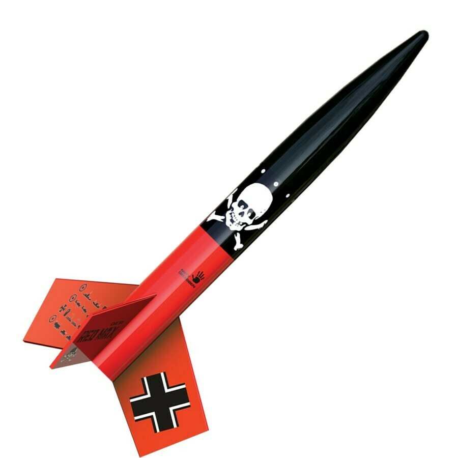 Estes Flying Model Rocket Kit Pro Der Big Red Max EST 9721