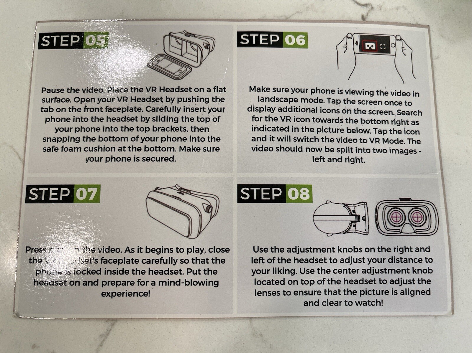 VR SHINECON Virtual Reality Glasses 3D Headset