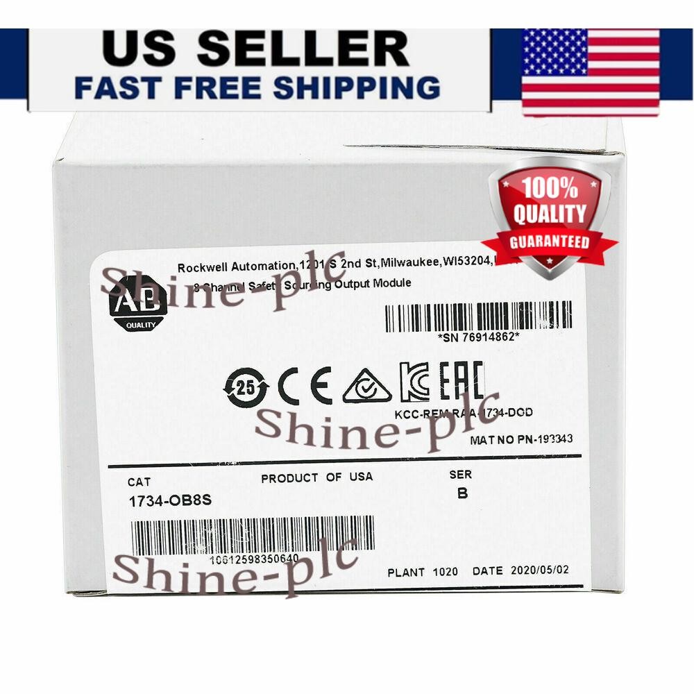 New Sealed AB 1734-OB8S Point I/O Safety Output Module 1734OB8S US Free Tax