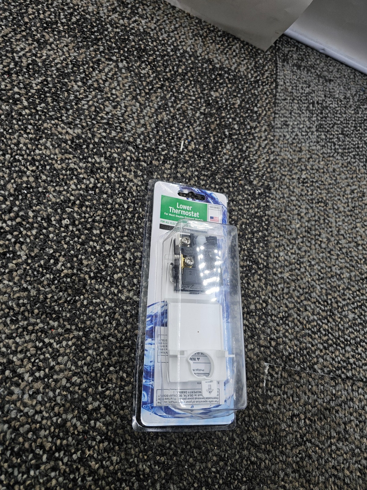 (QTY 5) Reliance 100108422 Black Lower Electric Water Heater Thermostat 240V