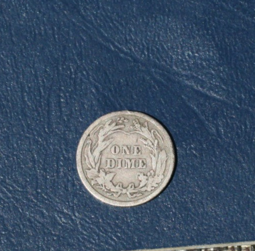 1915 BARBER SILVER DIME *VERY GOOD DETAILS*