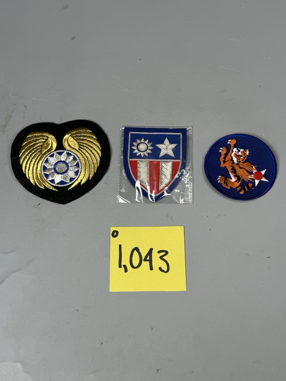 Modern Reproduction AVG Patches 1043